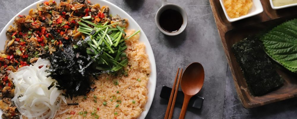 Kórejské jedlo Bibimbap