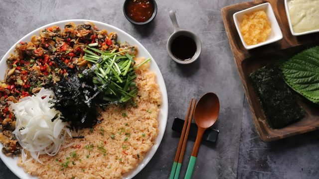 Kórejské jedlo Bibimbap